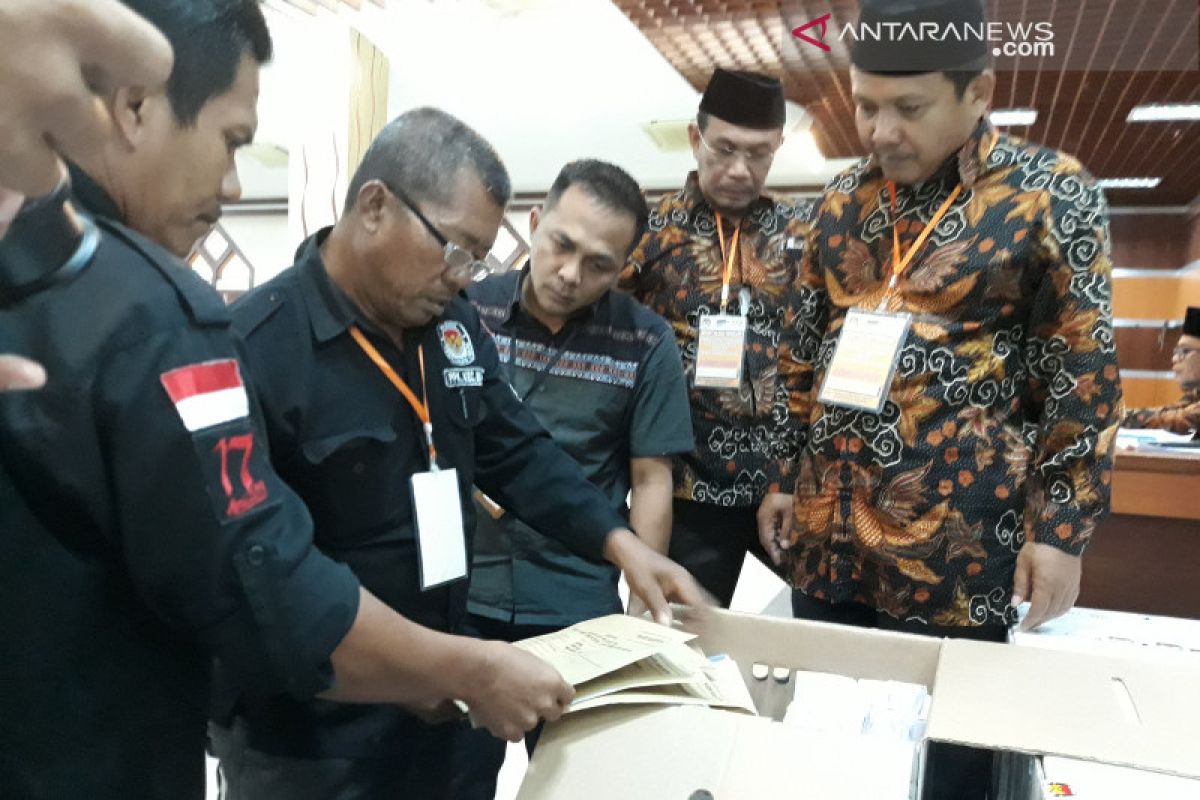 KPU Karimun rampungkan rekapitulasi suara tujuh kecamatan