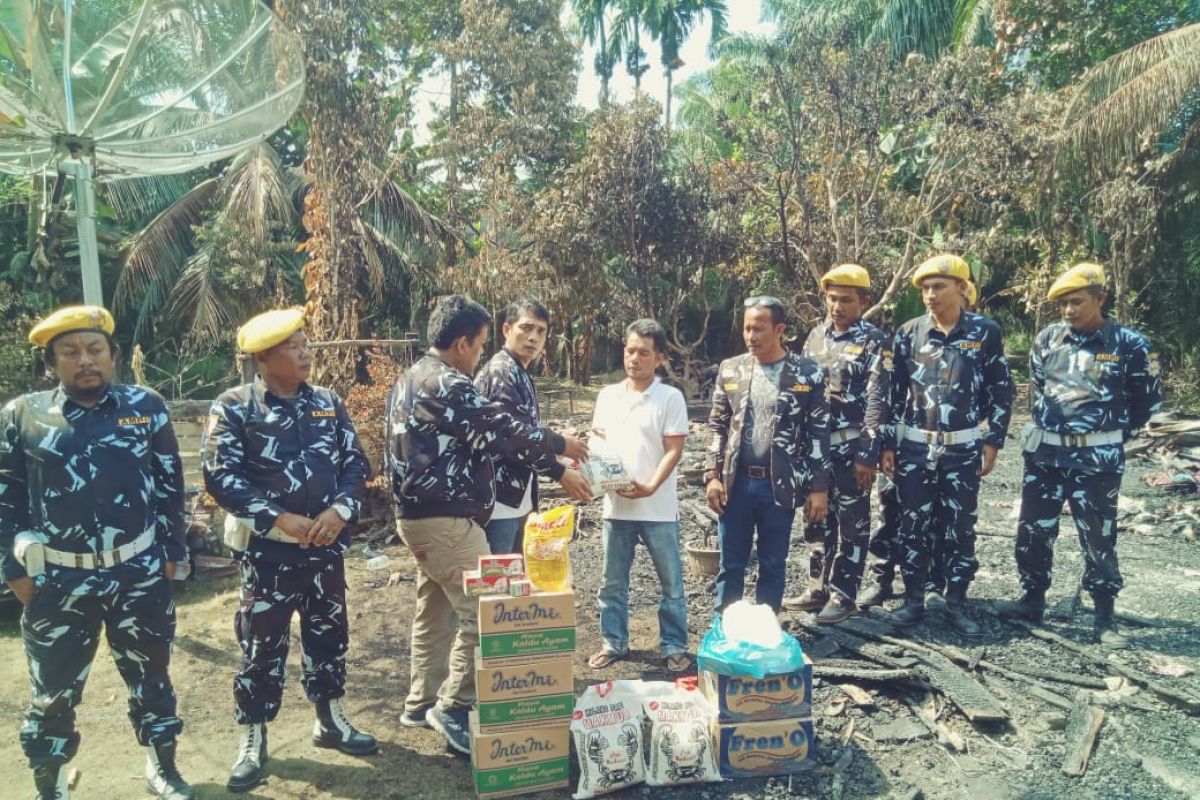 AMPI Kabupaten Labuhanbatu bantu korban kebakaran