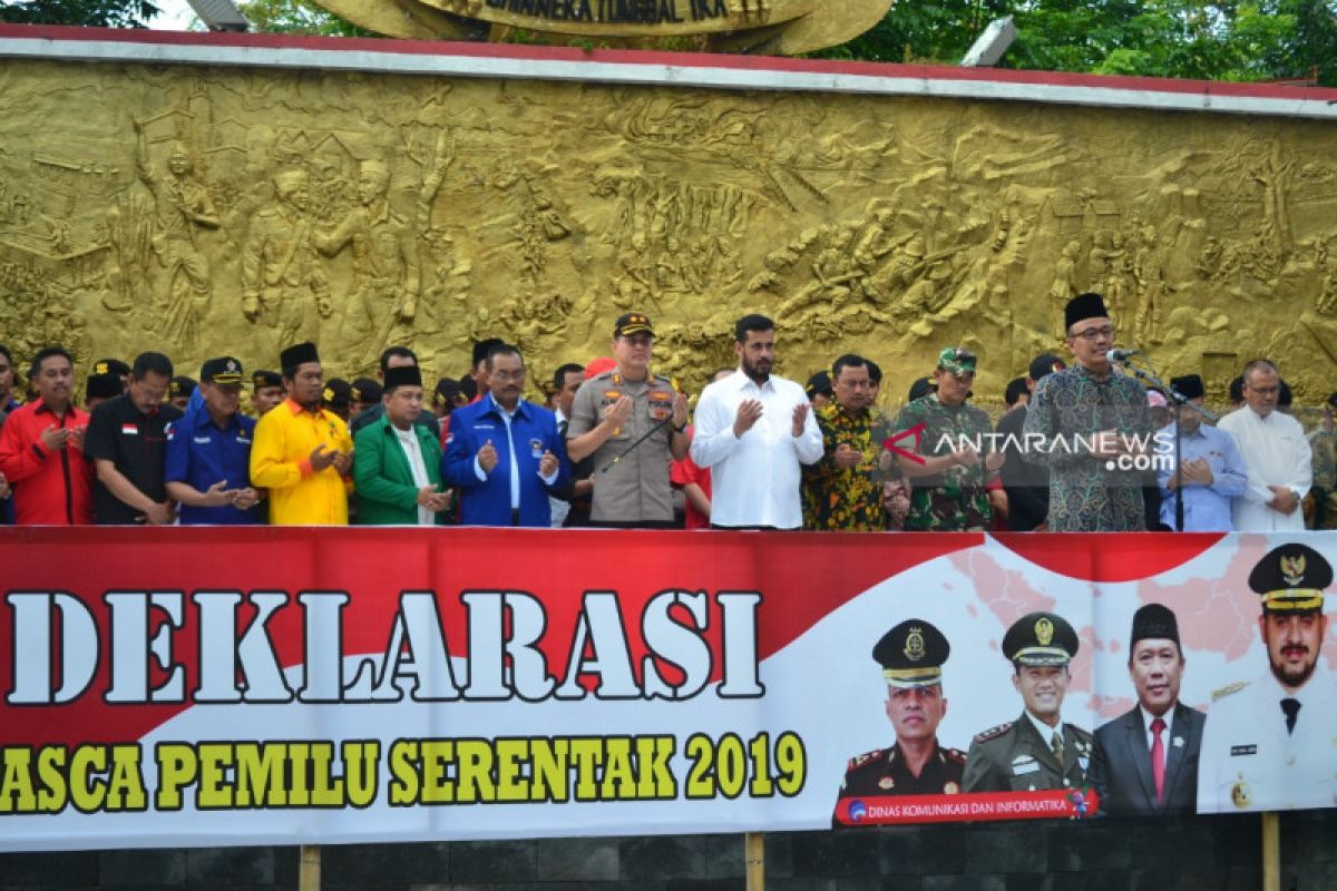 Deklarasi damai ciptakan suasana kondusif Kota Probolinggo pascapemilu