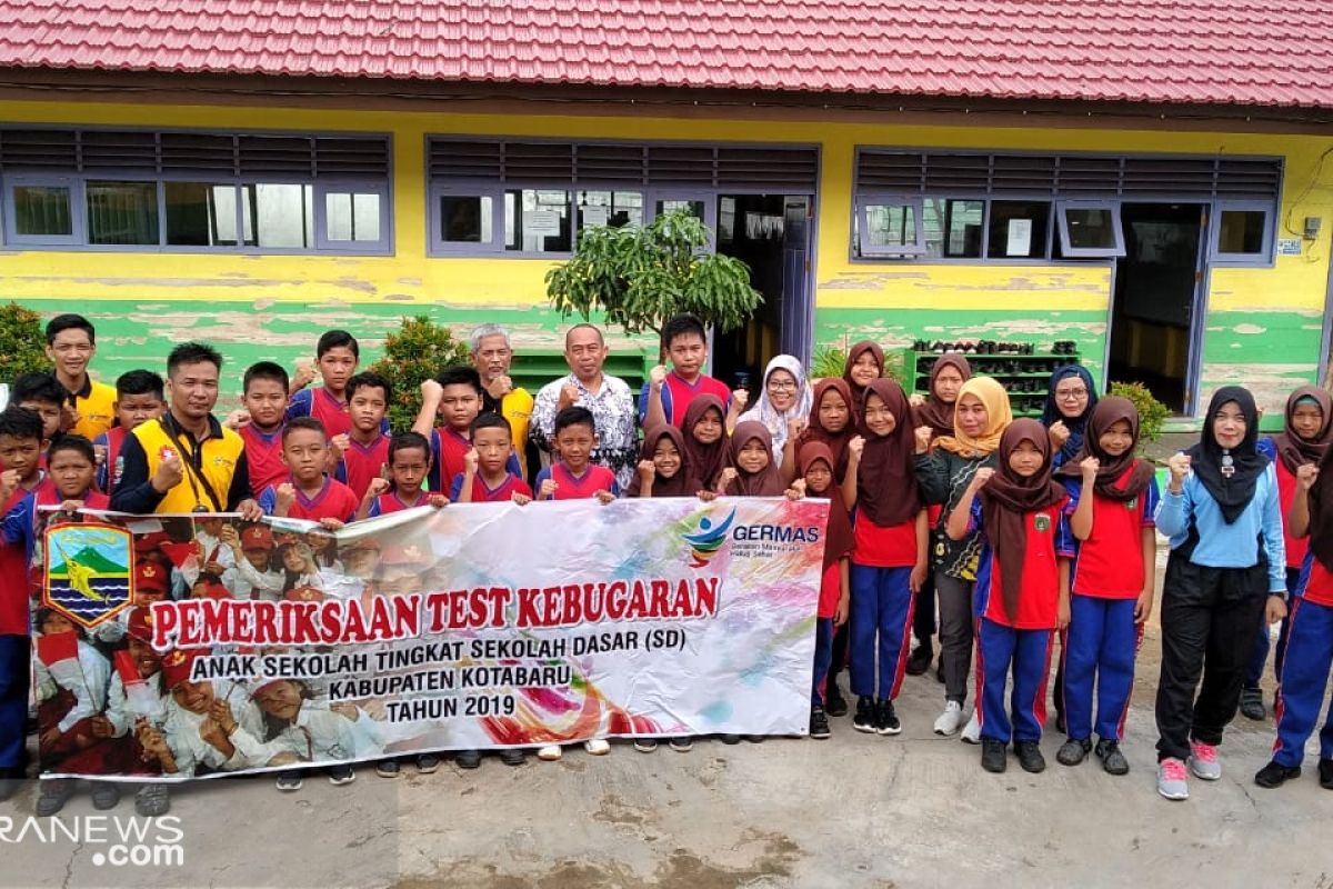 Dinkes tes kebugaran siswa sekolah dasar di Kotabaru