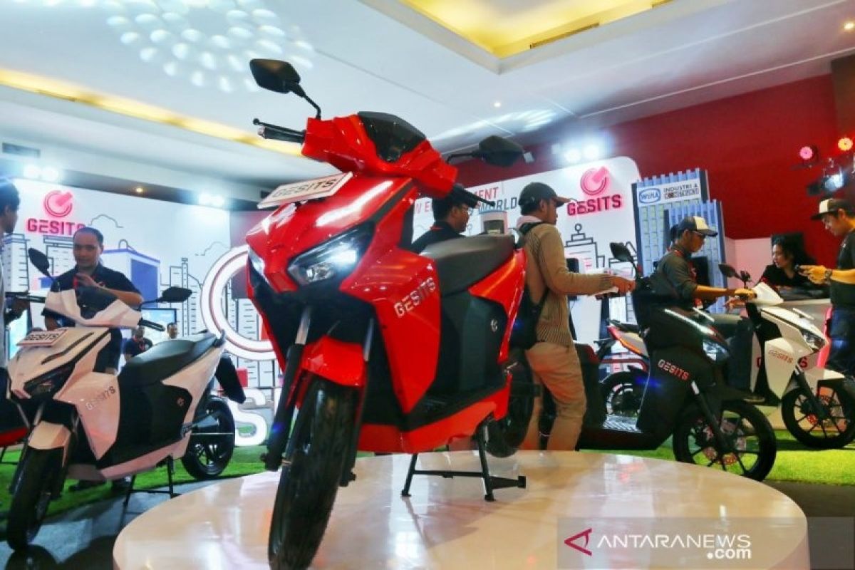 Sepeda motor listrik Gesits sudah bisa dipesan, harganya Rp25 jutaan