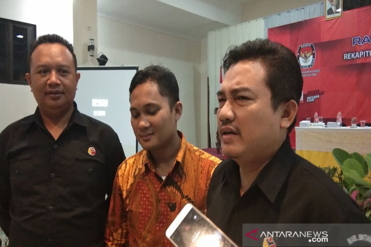 KPU Batang: Tak ada protes hasil rekapitulasi suara