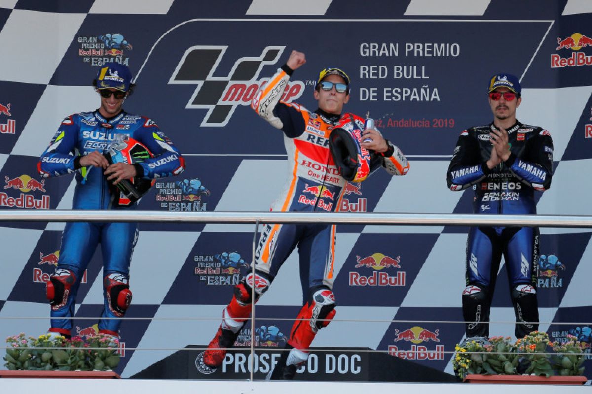 Marc Marquez atasi tekanan batin di Jerez