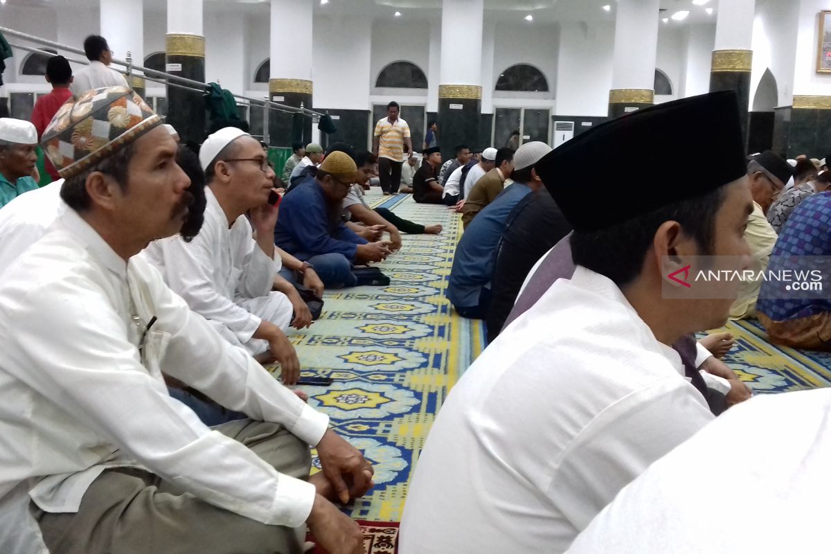 Malam takbiran dipusatkan di Masjid Arrahman Pekanbaru