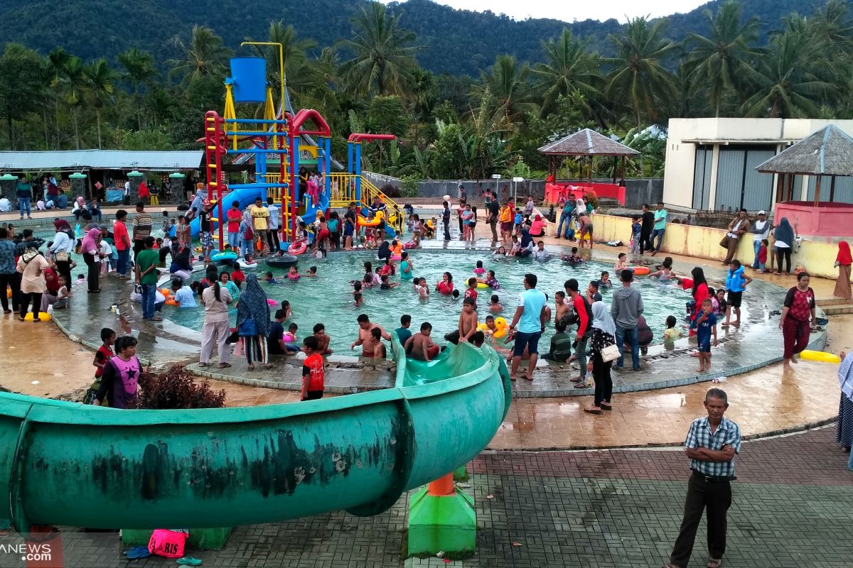 Jelang Ramadhan, objek   wisata Solok Selatan ramai oengunjung