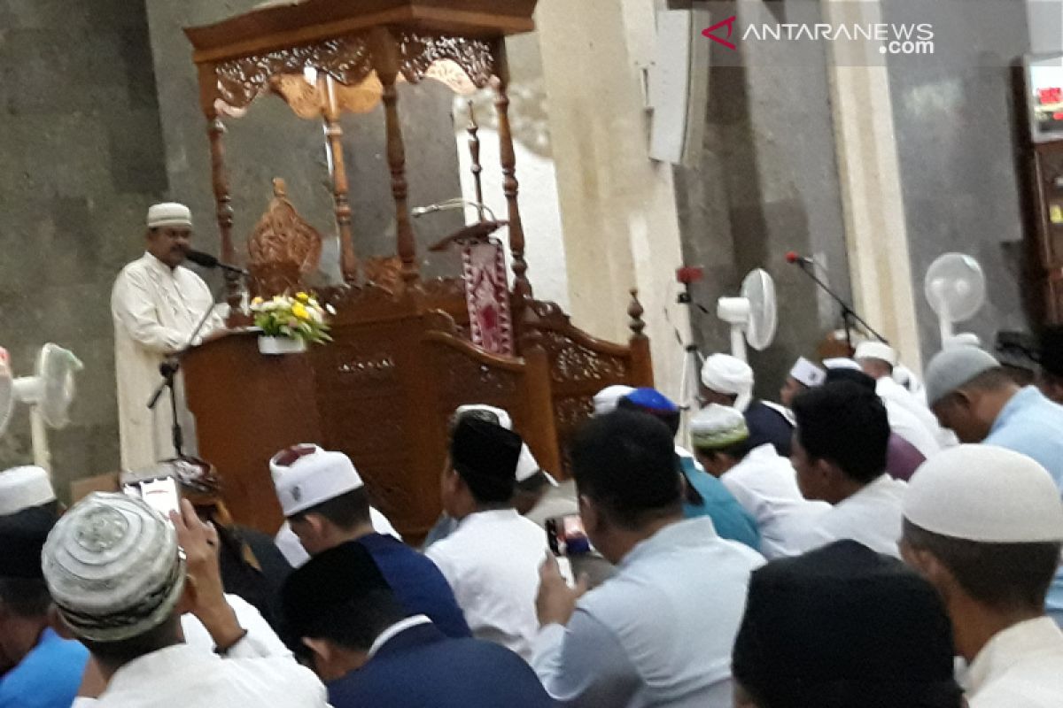 Bupati Karimun awali safari Ramadhan di Masjid Agung