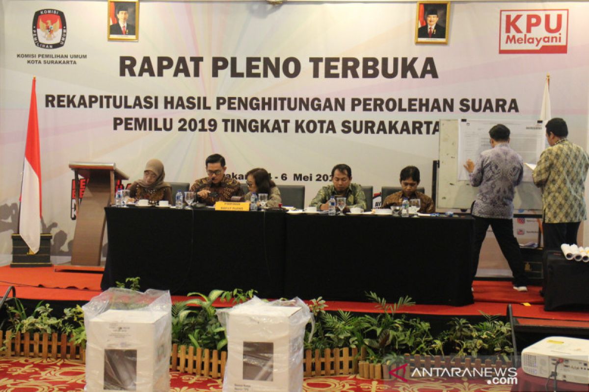 Jokowi-Ma'ruf perkasa di Solo, raup 82,23 persen