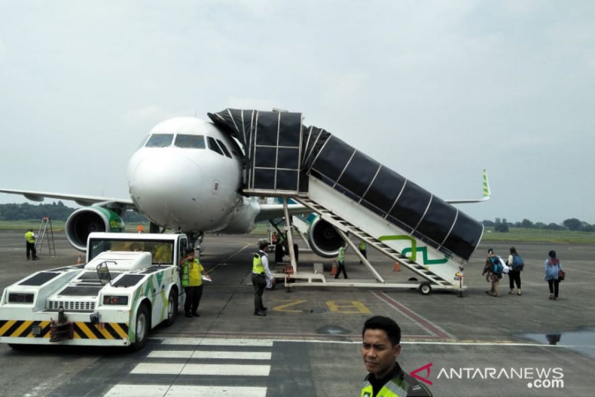 Citilink terbang perdana ke Bandara Internasional Yogyakarta