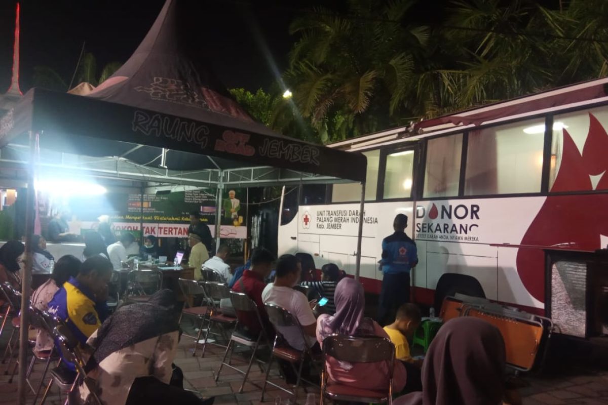 PMI Jember siapkan layanan donor darah malam hari selama Ramadhan