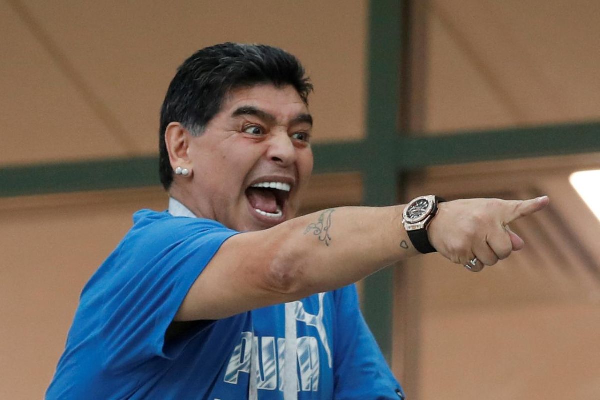 Aduhh..!!!. Klub asuhan Maradona gagal promosi secara beruntun