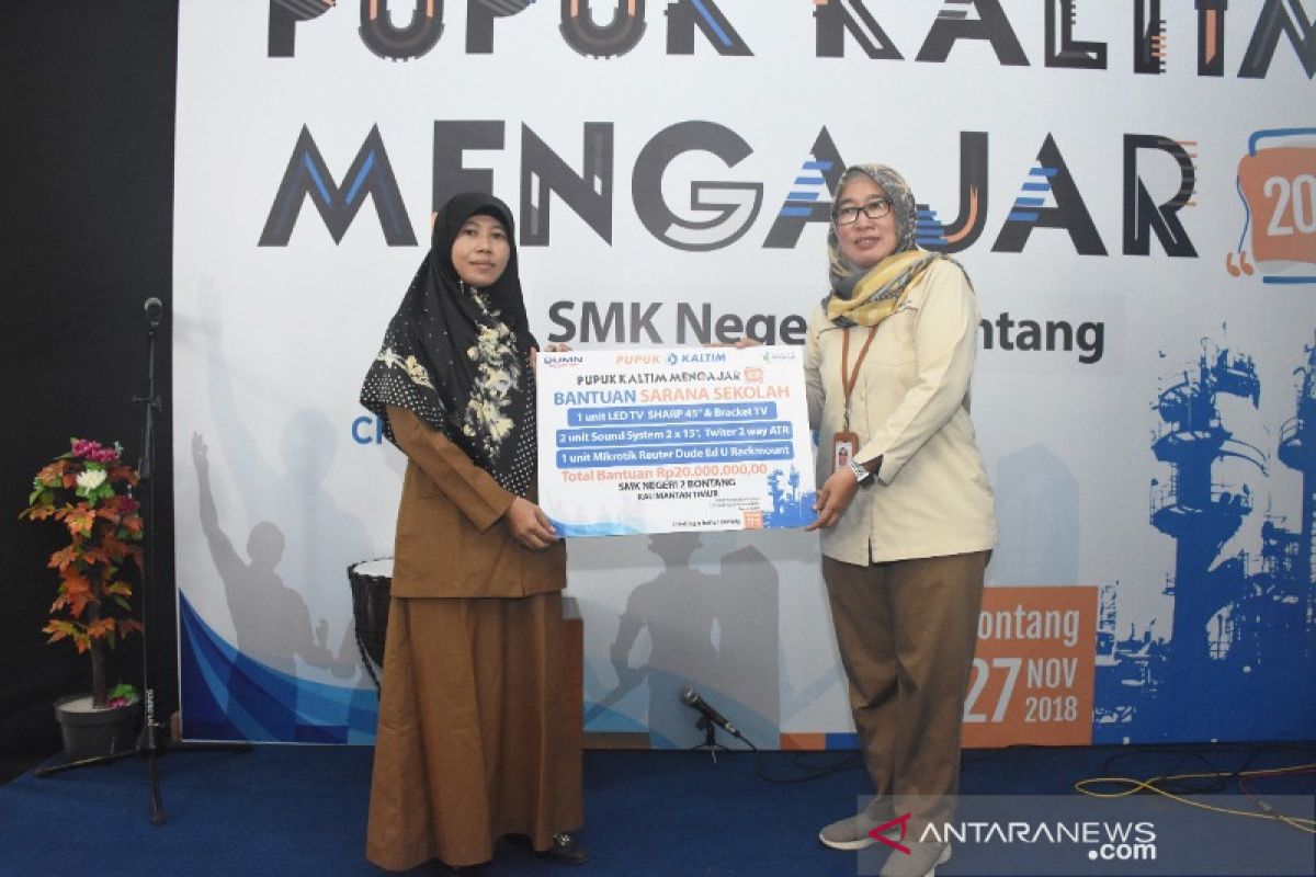 Pupuk Kaltim Tingkatkan Kualitas Pendidikan Anak Negeri, Wujudkan SDM Unggul dan Berkarakter