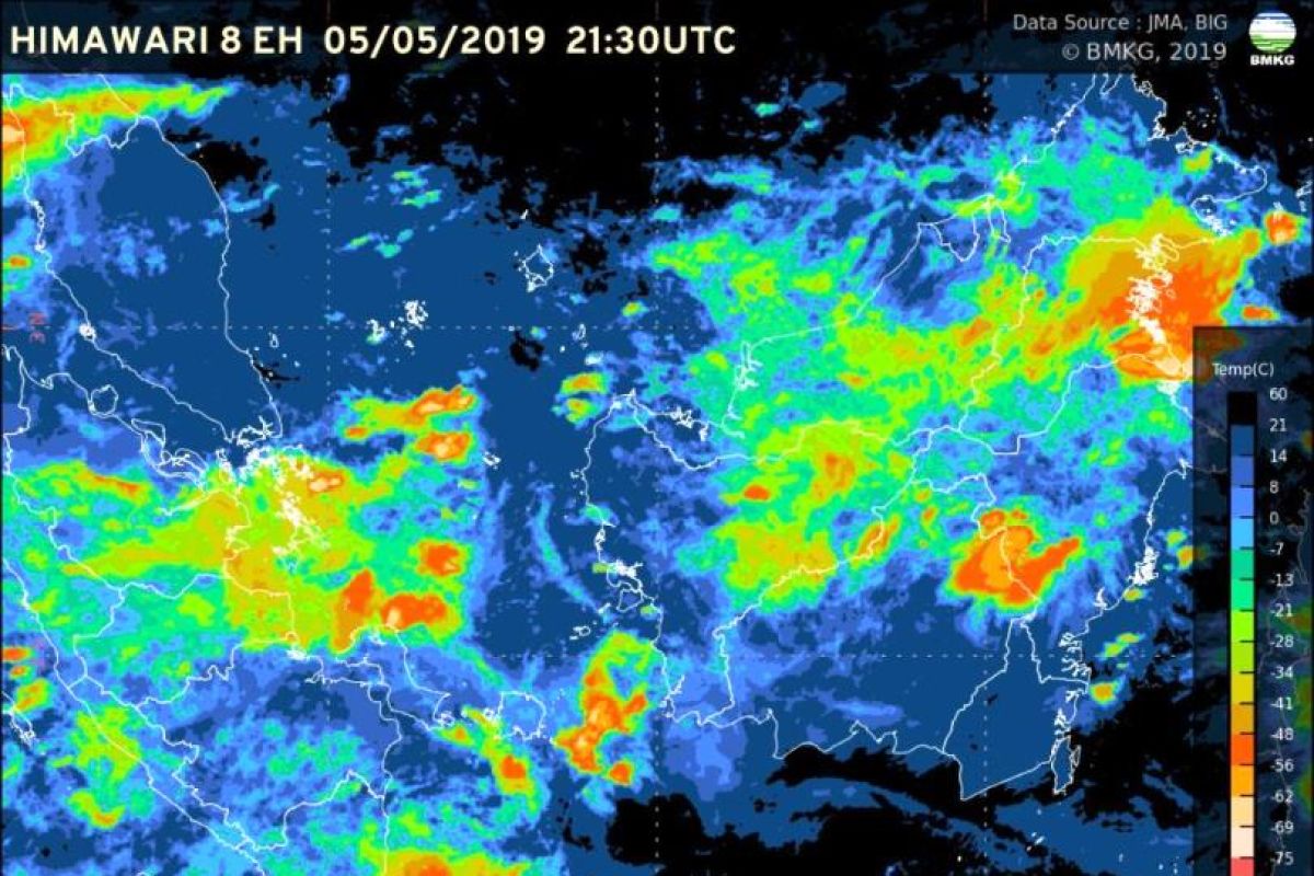 BMKG peringatkan potensi hujan lebat di Lampung