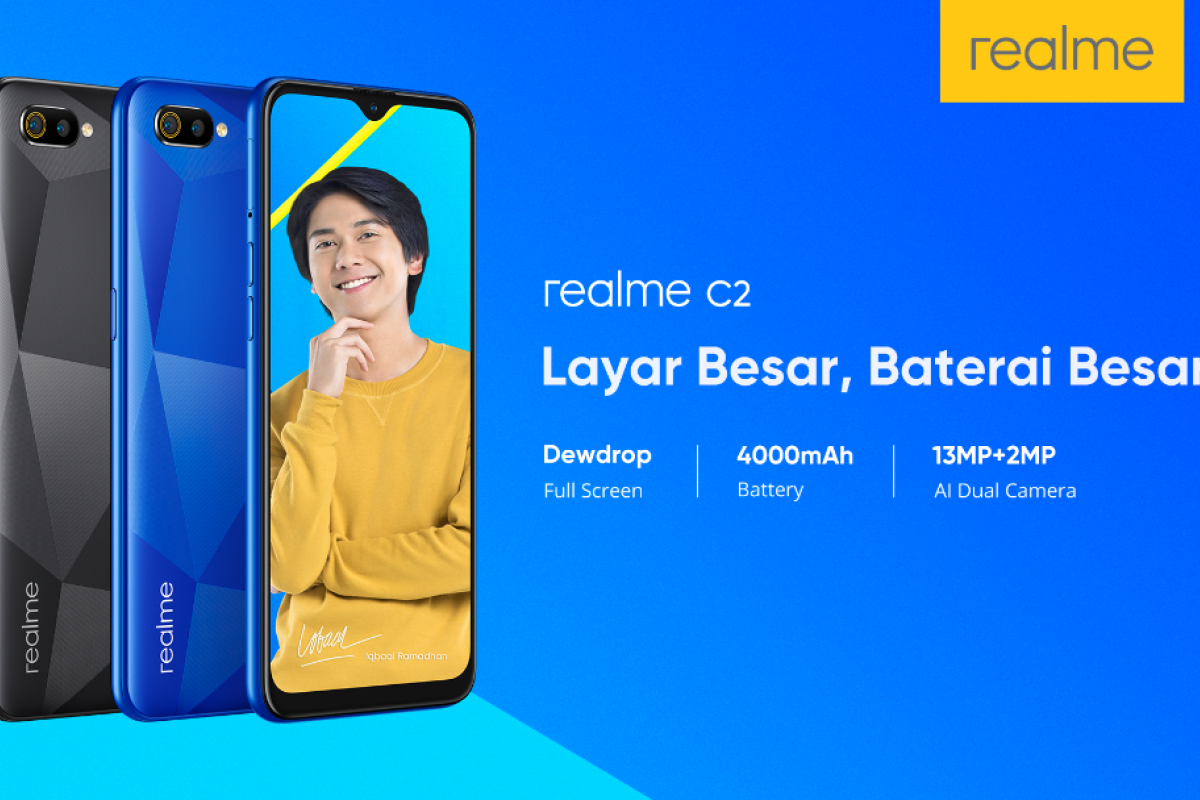 Realme akan boyong ponsel entri level C2, kapan peluncurannya?