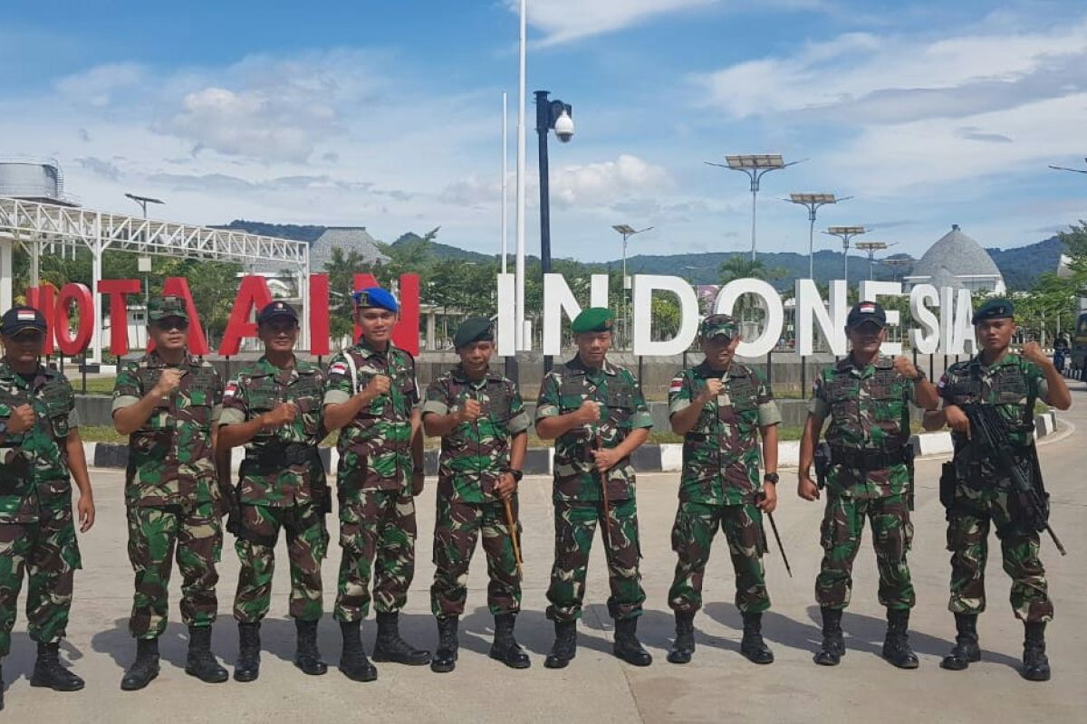 Danrem 042/Gapu tinjau pos perbatasan RI-Timor Leste