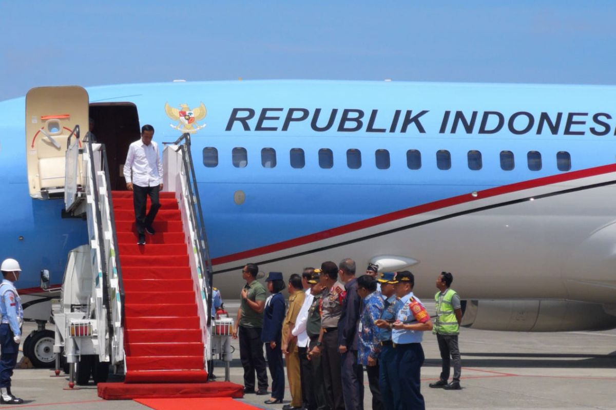 Presiden Jokowi kunjungan kerja ke Kaltim