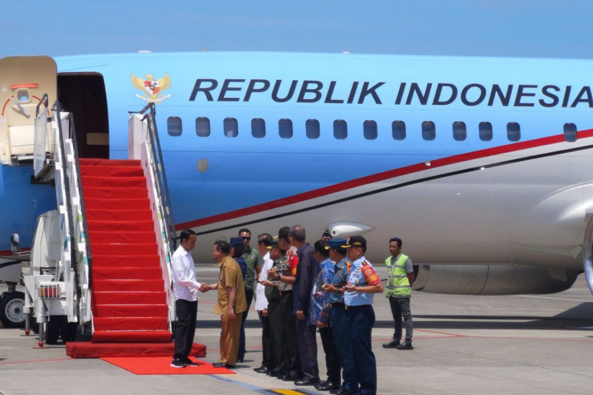 Jokowi visits Kalimantan for prospective location of new capital city