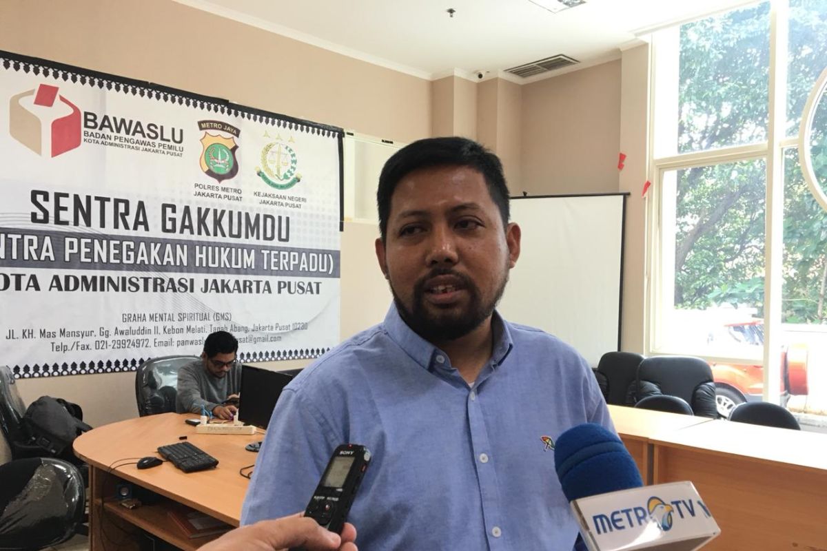 Bawaslu Jakpus gelar rapat bahas temuan formulir C1 di Menteng