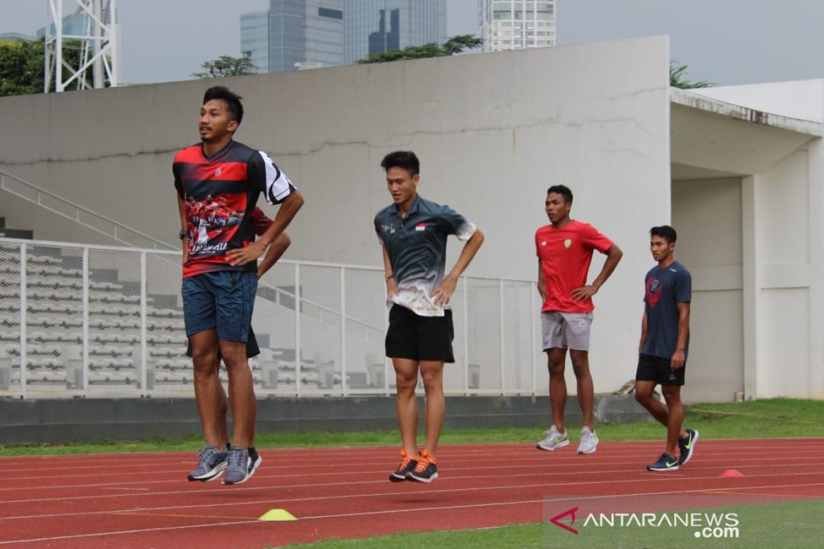 Sprinter muda Zohri tetap berlatih maksimal meski puasa