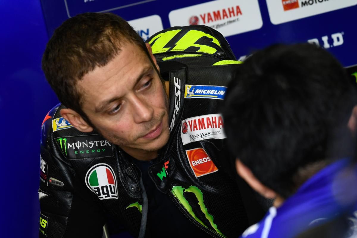 Rossi belum temukan jawaban motor YZR-M1 tak memiliki kecepatan