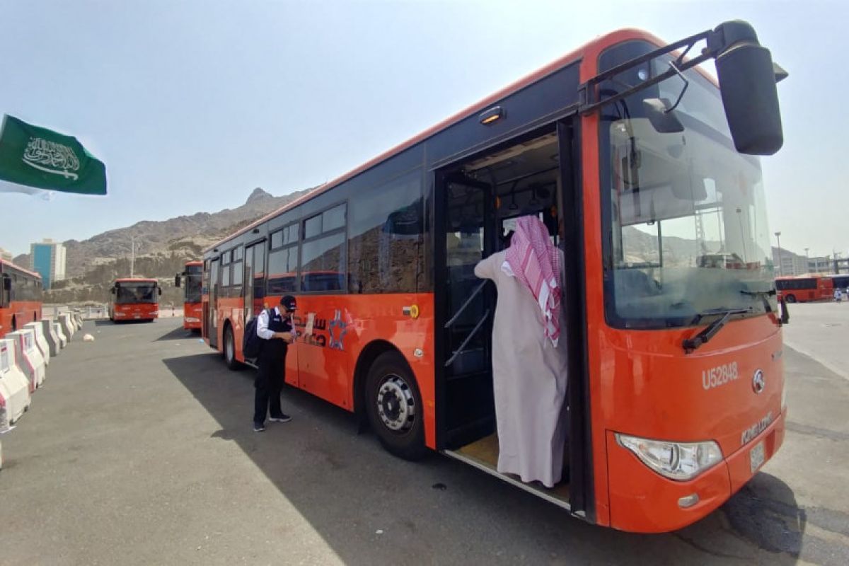 Seluruh jamaah haji Indonesia dapatkan layanan bus shalawat