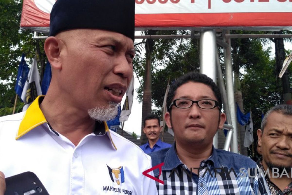 Mahyeldi-Hendri Septa dilantik jadi Wali Kota Padang 13 Mei