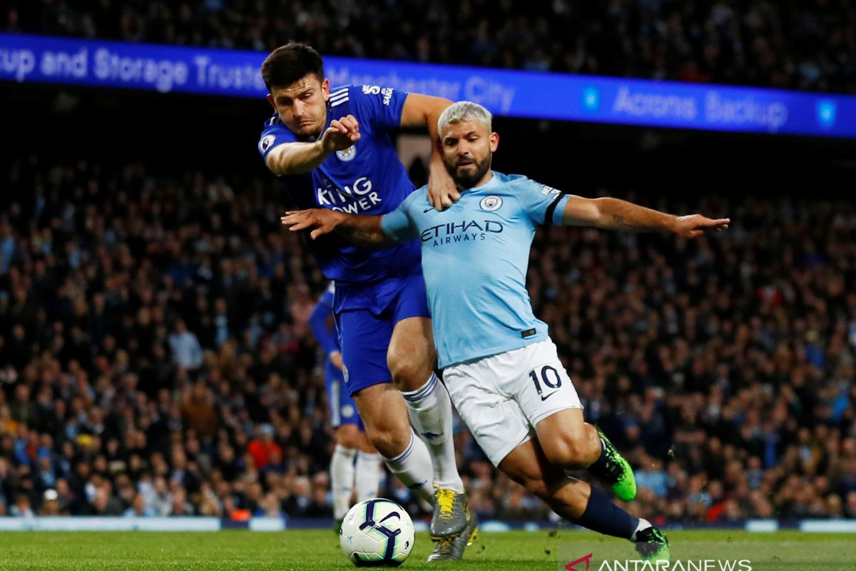 City dan MU berebut tanda tangan bek Harry Maguire