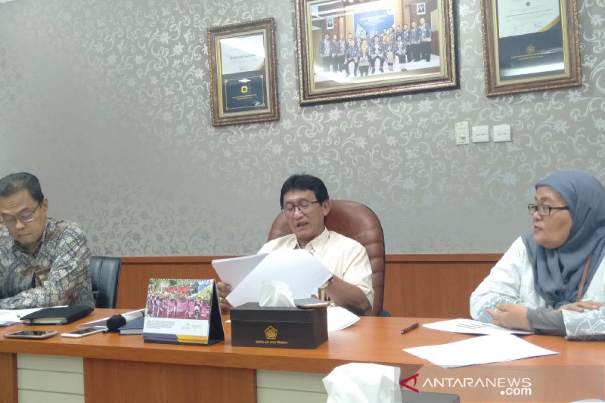 Capaian pajak DJP Jateng II 24,75 persen dari target  2019