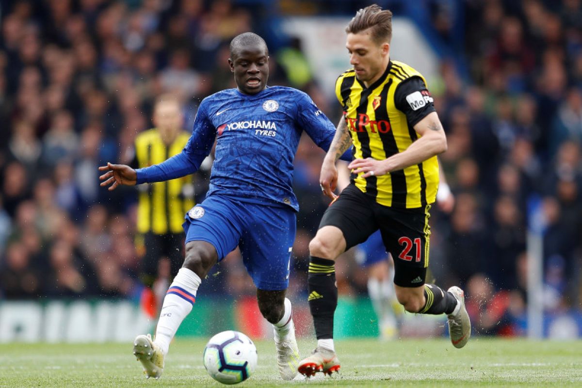 Kante absen saat Chelsea melawan Frankfurt