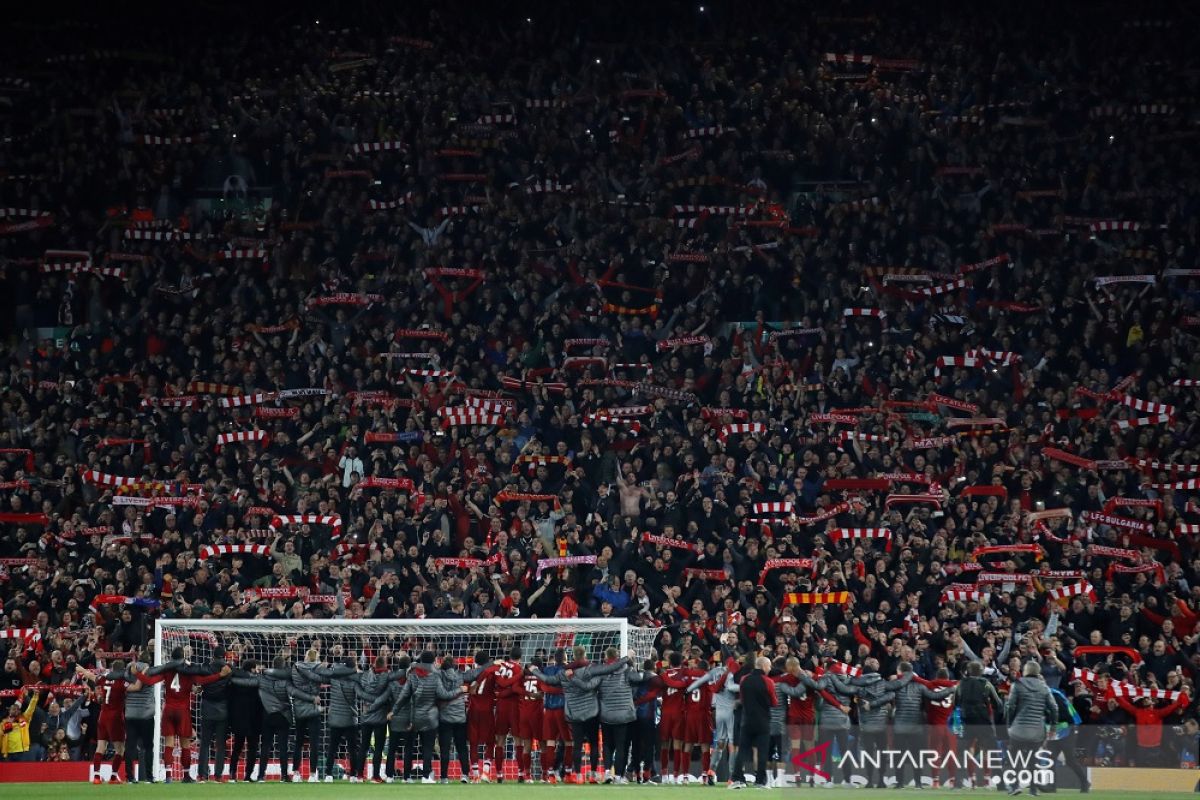 Juergen Klopp sebut Liverpool adalah percampuran dari atmosfer, emosi, gairah dan kualitas