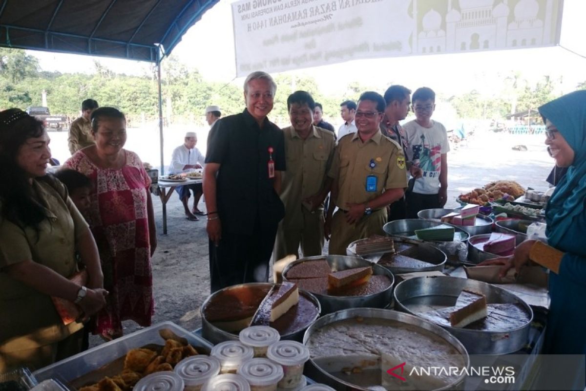 Masyarakat Gumas selalu minati Bazar Ramadhan