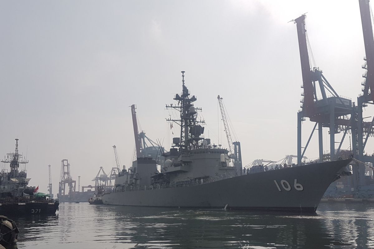 Kapal perang Jepang singgah di Jakarta usai jalankan misi antipembajakan di Somalia