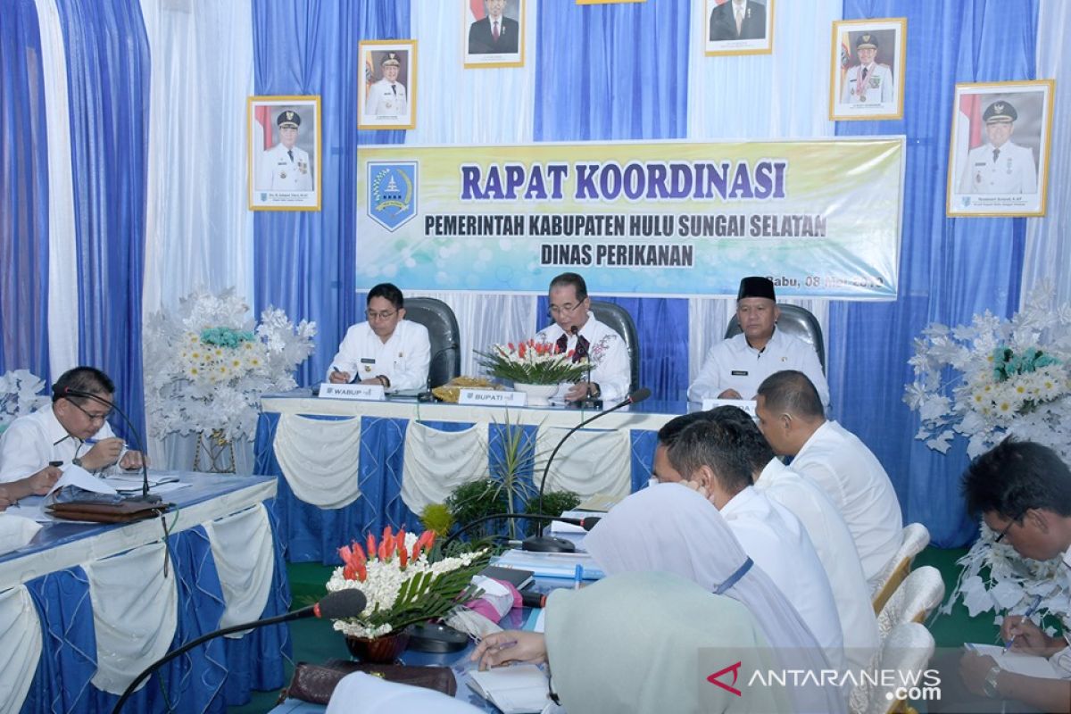 Wabup HSS pimpin tim khusus tangani kualitas air Sungai Amandit