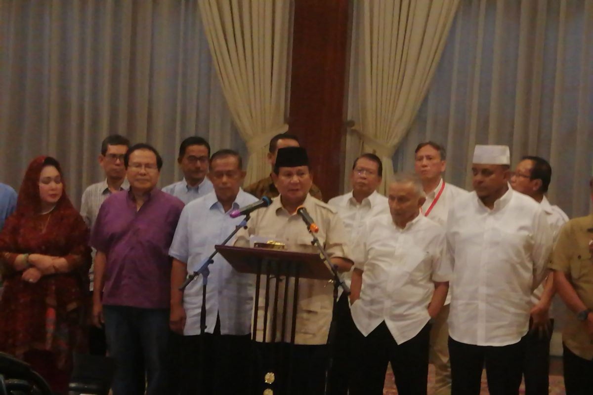 Pernyataan Hendropriyono berpotensi pecah belah bangsa, kata Prabowo