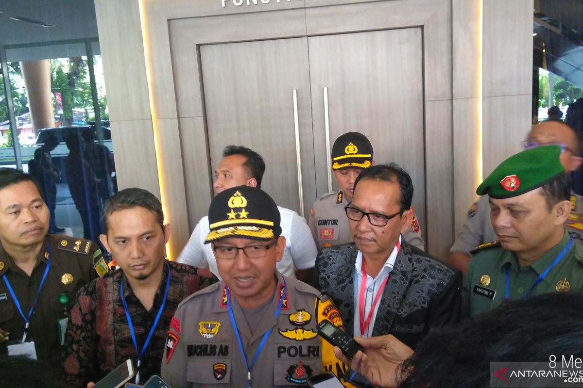 Pleno KPU Provinsi Jambi dikawal 250 polisi dan TNI