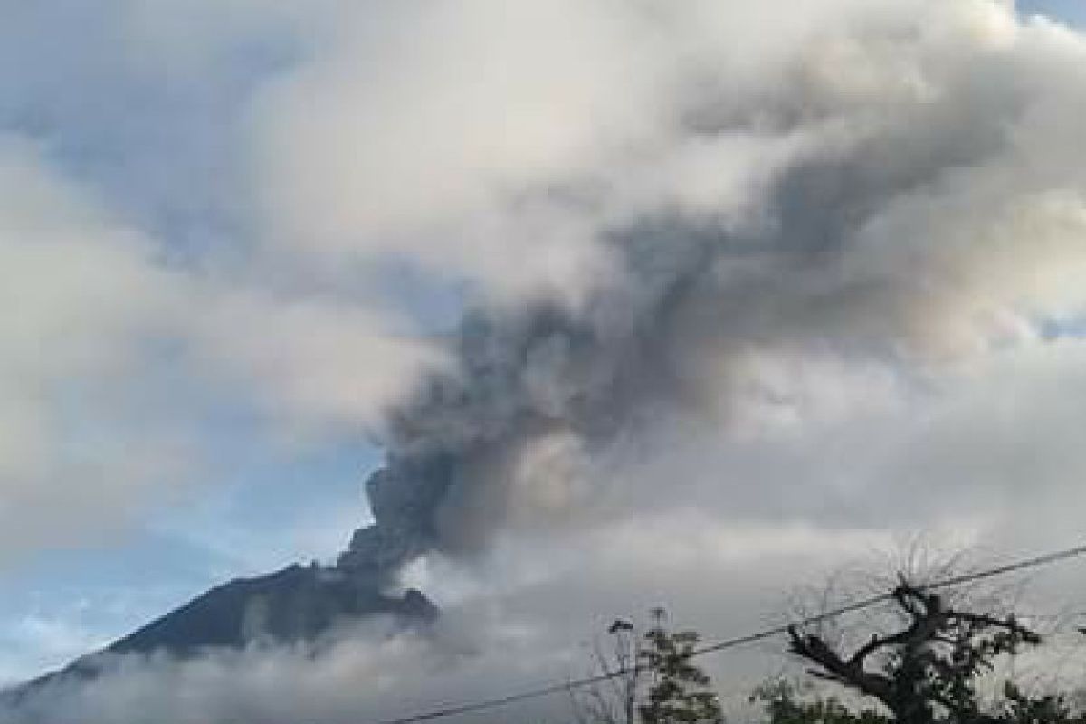 BPBD Karo sebut erupsi Gunung Sinabung sudah aman