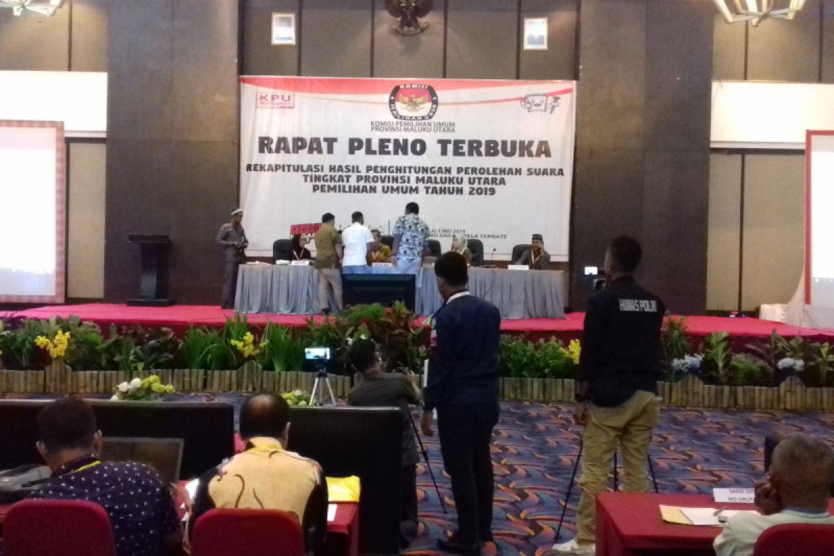 Pleno KPU Malut berlangsung alot