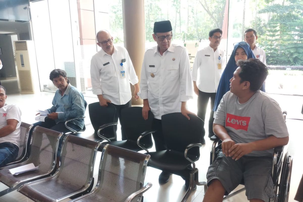 Gubernur Banten sidak RSUD pastikan pelayanan lancar