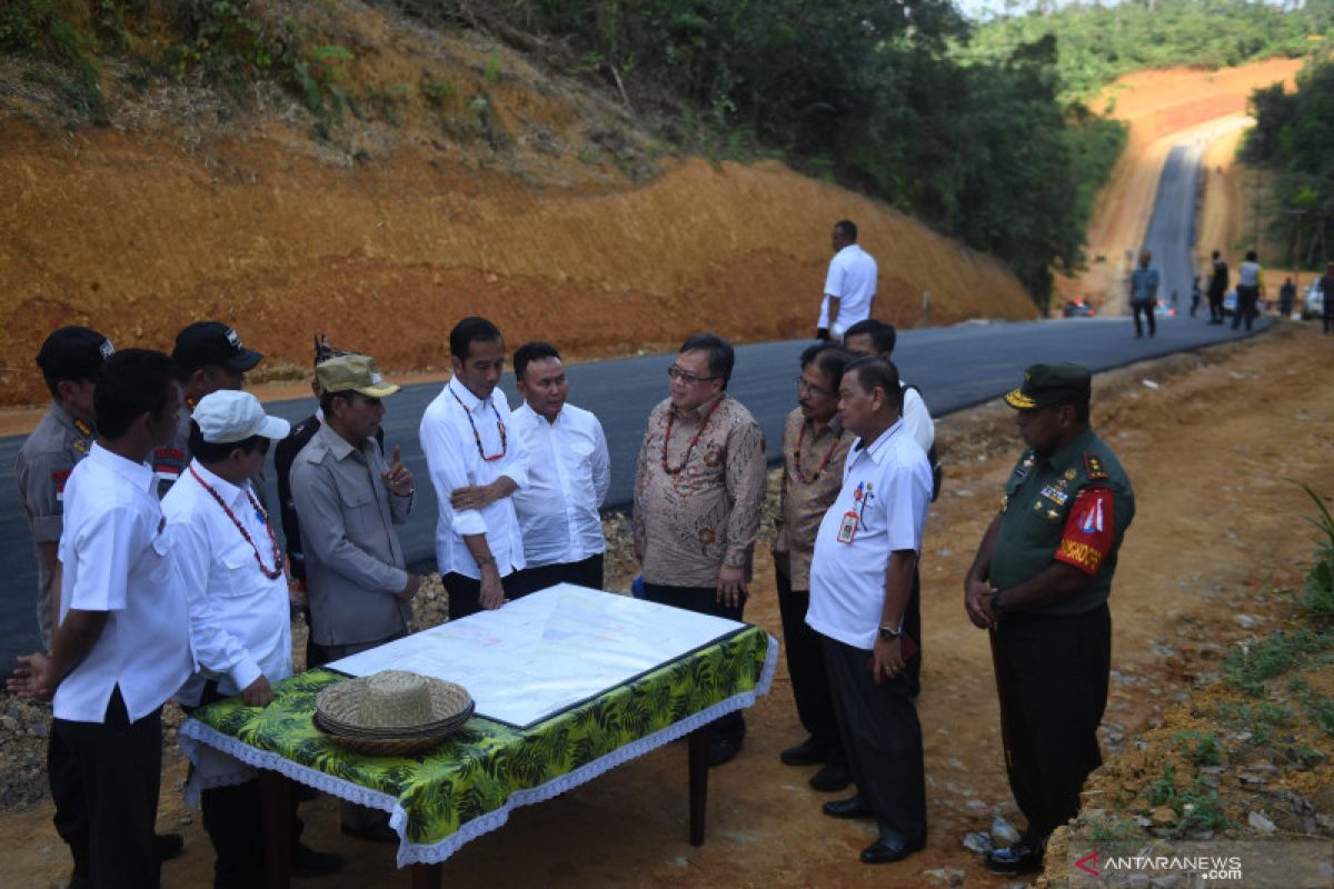 Jokowi sebut lahan di Gunung Mas paling siap untuk ibu kota baru pemerintahan