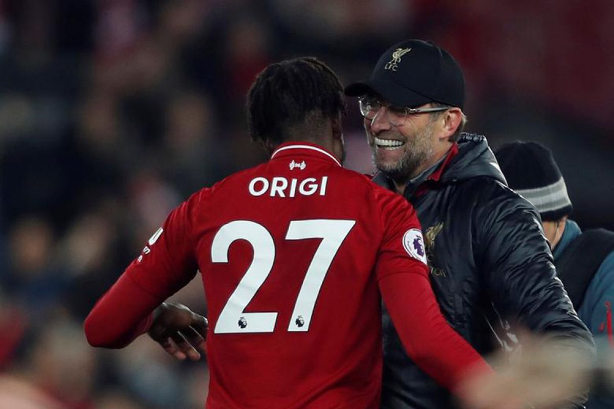 Divock Origi si rendah hati