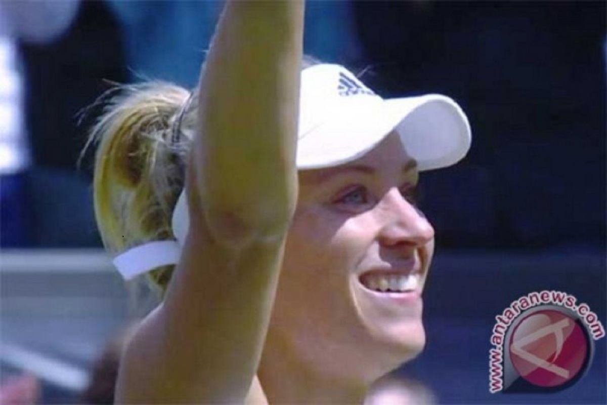 Kerber  di jalur menuju gelar pertama pada 2019 di Mallorca