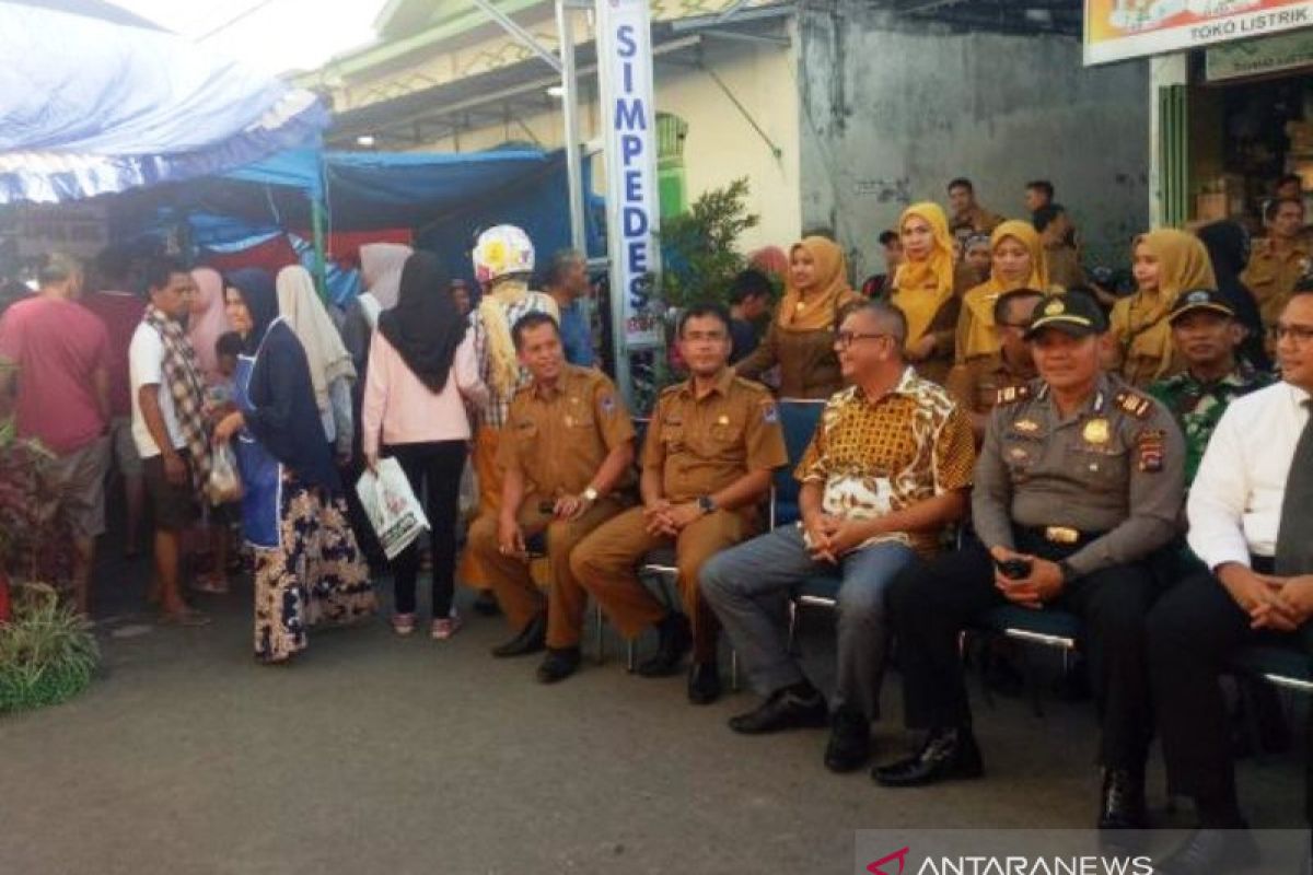 Pasar Pabukoan Payakumbuh diisi 140 pedagang