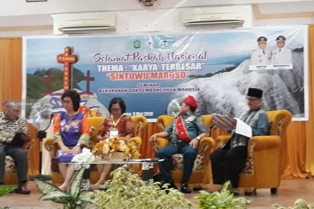 Ketua MUI Palu jadi pembicara seminar perayaan Paskah Nasional