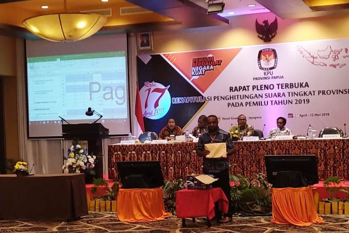 Bawaslu Papua usulkan rekapitulasi ulang hasil pleno Yahukimo