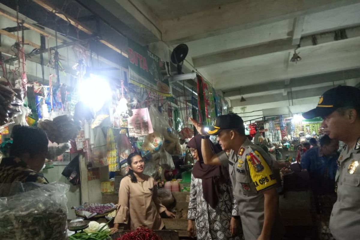 Tim Satgas Pangan Bangka Tengah lakukan sidak pasar