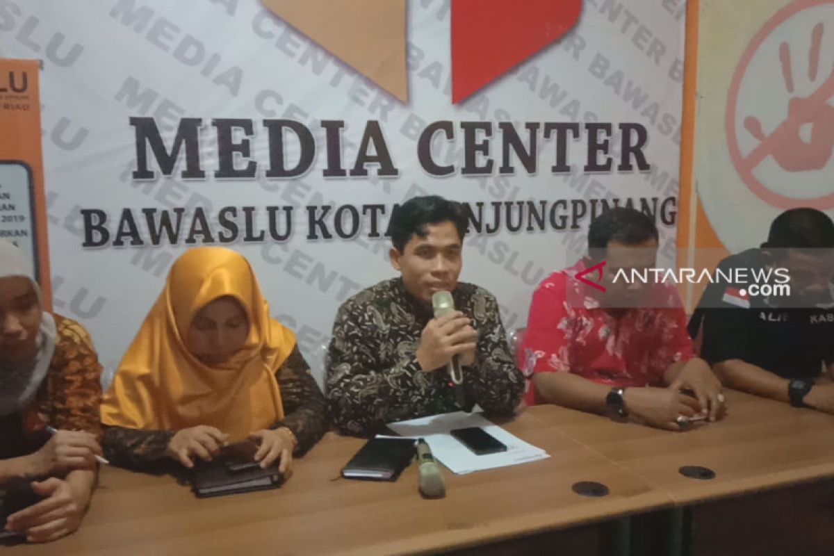 Bawaslu sidik dugaan politik uang caleg Garuda Tanjungpinang