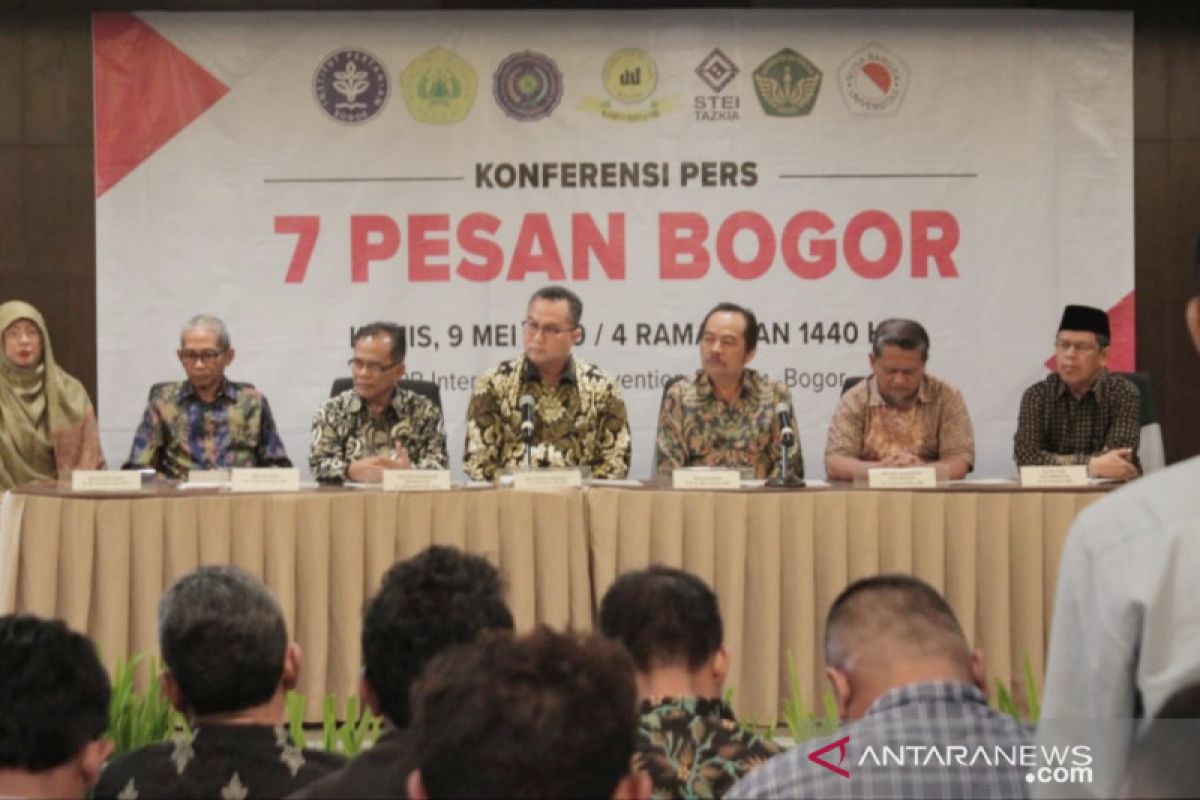 Tidak ingin negara terpecah belah, Rektor di Bogor menyatakan sikap