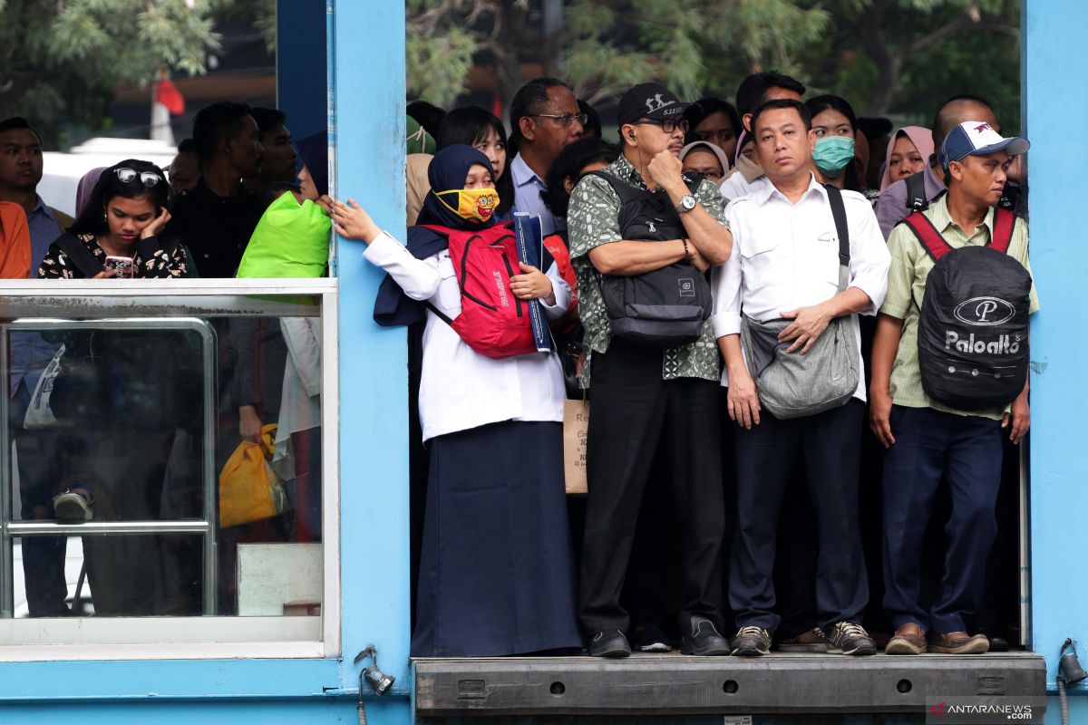 Transjakarta uji coba layanan baru wayfinding di koridor 1 Blok M-Kota