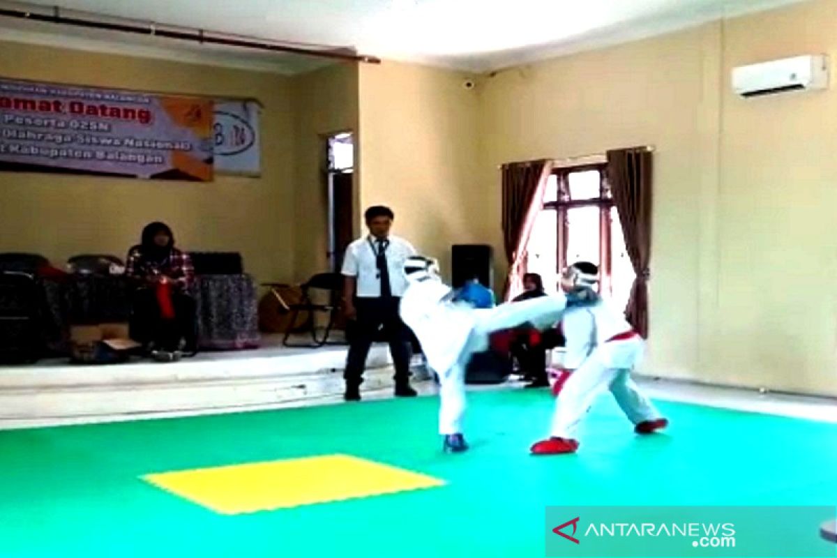 Menegangkan O2SN Cabang Karate-Do di Balangan