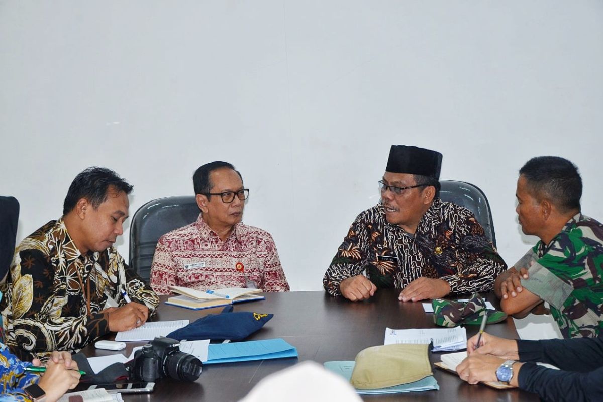 Ombudsman Banten kunjungi Pandeglang bahas  bencana tsunami