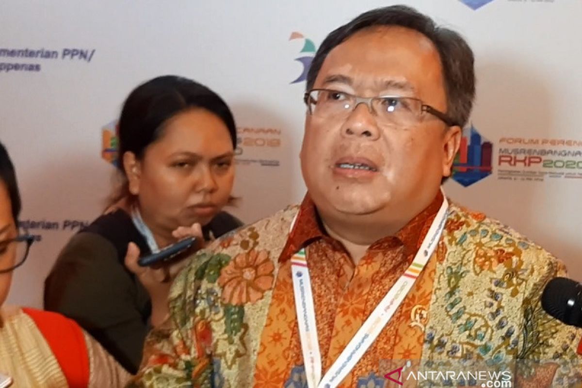 Bappenas sebut tiga skenario target pertumbuhan ekonomi 2020-2024